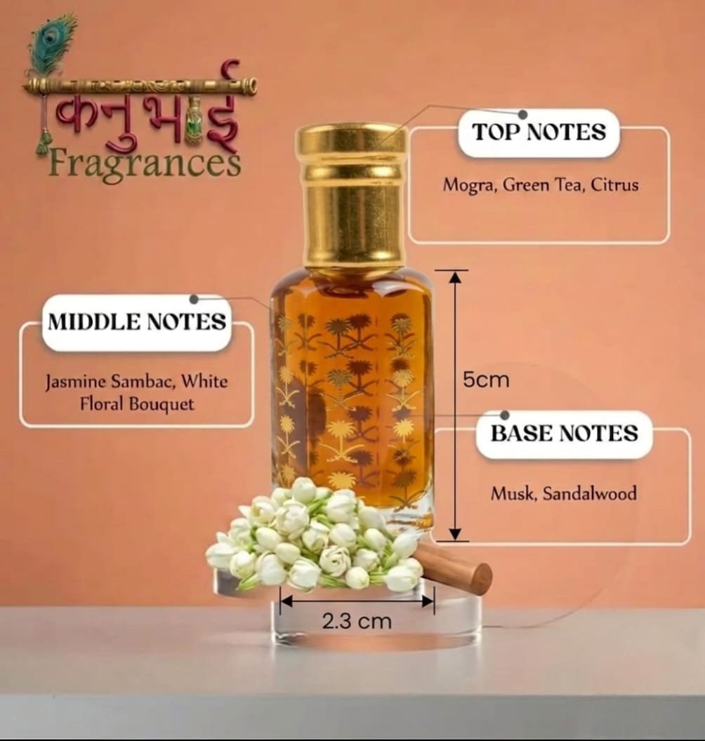 Kanu Bhai Premium Mogra Attar - Image 5