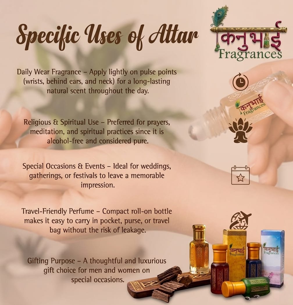 Kanu Bhai Premium Oud Wood Attar - Image 6